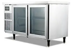 KUR-1260 Commercial Under-Counter Chiller - 2 Glass Doors KUR-1260 Commercial Under-Counter Chiller - 2 Glass Doors