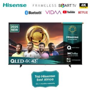 Hisense 43-inch QLED 4K Smart TV