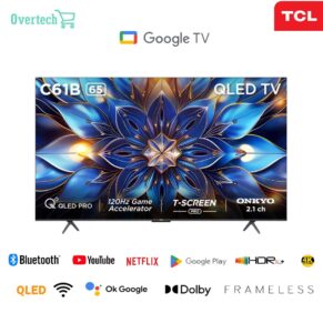 TCL 65C61B 65-inch 4K QLED PRO TV