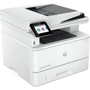 HP LaserJet Pro MFP 4103fdw Printer, Print, Copy, Scan, Fax, Duplex Printing, ADF, Duplex ADF Scanning, Wireless, Ethernet, USB, LCD Touchscreen, White (1YR WRTY)