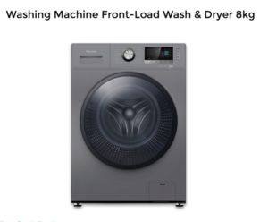 Hisense 8kg/5kg Washing Machine Wash and Dry WD3Q8043BT 