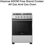 Hisense HFG60121B 60*60 All Gas Cooker