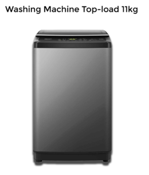 Hisense WT3K1123UB 11kg Washing Machine