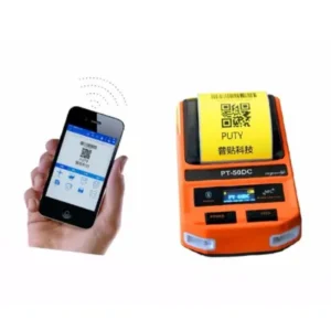 PUTY Latest Model PT-50DC Handheld Mini Barcode Price Label Printer for Supermarket