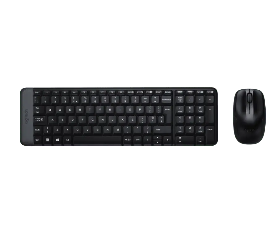 LOGITECH WIRELESS COMBO - KEYBOARD + MOUSE - MK220