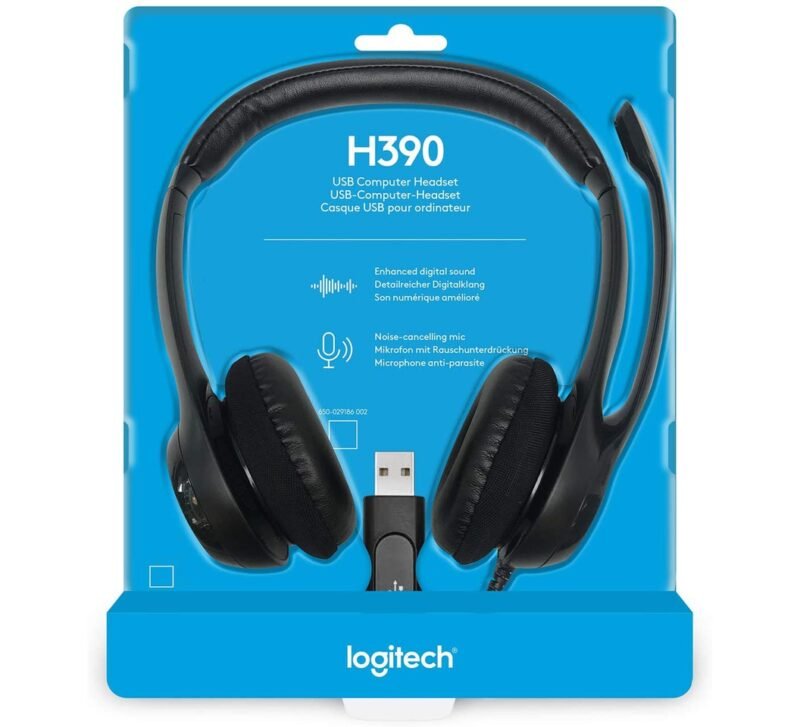 9a897c620feb465b174e52cbde517126@2x Logitech USB Headset H390 with Noise Cancelling Mic