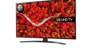 LG 43UP81 43 inch 4K UHD Smart TV 60Hz 4K Upscaling HDR10 Pro