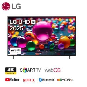 LG 50 inch 4K UHD AI Smart TV UA80 HDR10 webOS25 2025 (50UA80006LC)