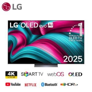LG 77C56 77-inch OLED 4K Smart TV 2025 144Hz Dolby Vision & Atmos