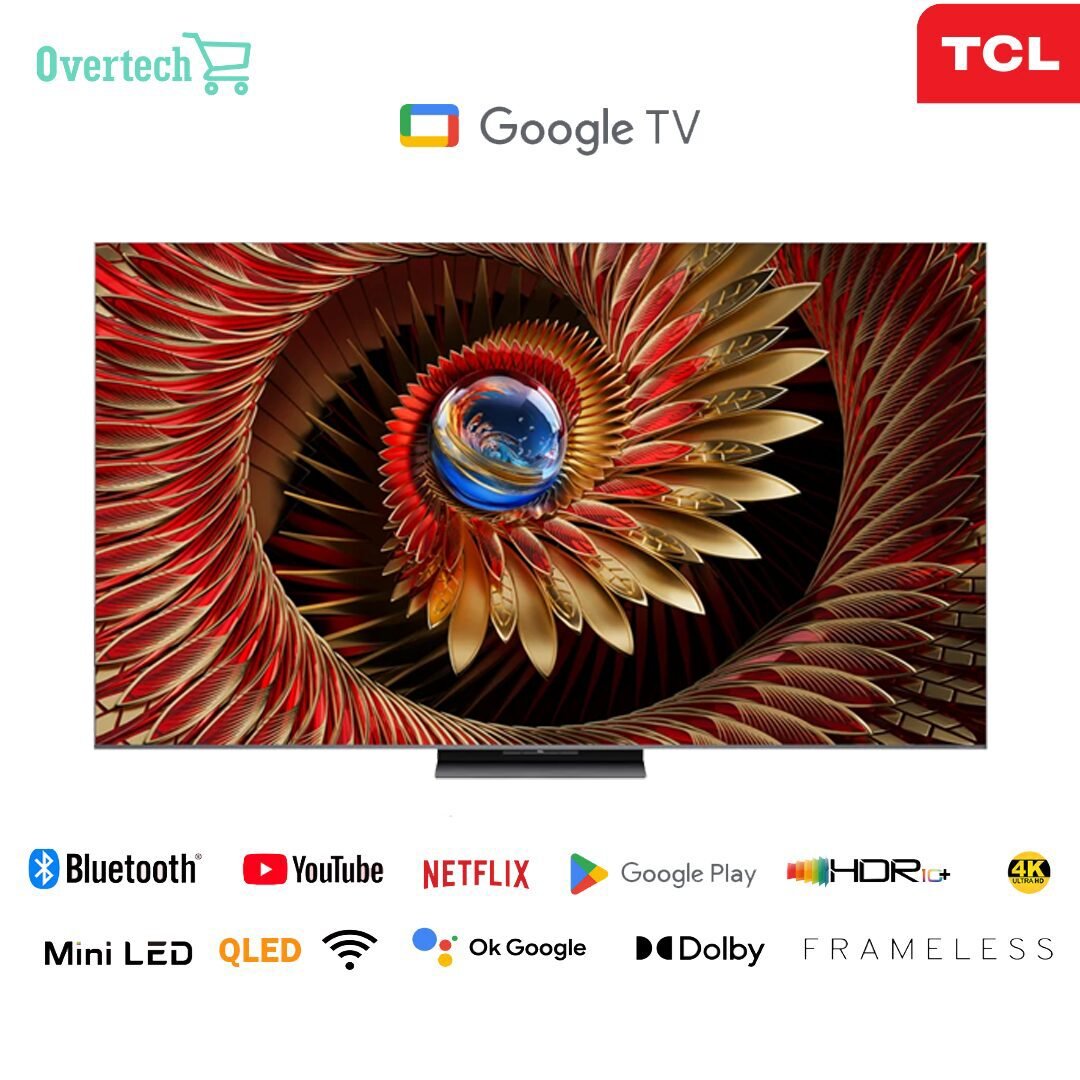 TCL 75C8K 75 inch 2025 Premium QD-MiniLED TV
