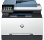 HP Color LaserJet Pro MFP 3303fdw, All In One Printer, Print, copy, scan, fax, Printer for Small medium business, Wireless, Print from phone or tablet, Touchscreen, Dark Surf Blue - 499M8A