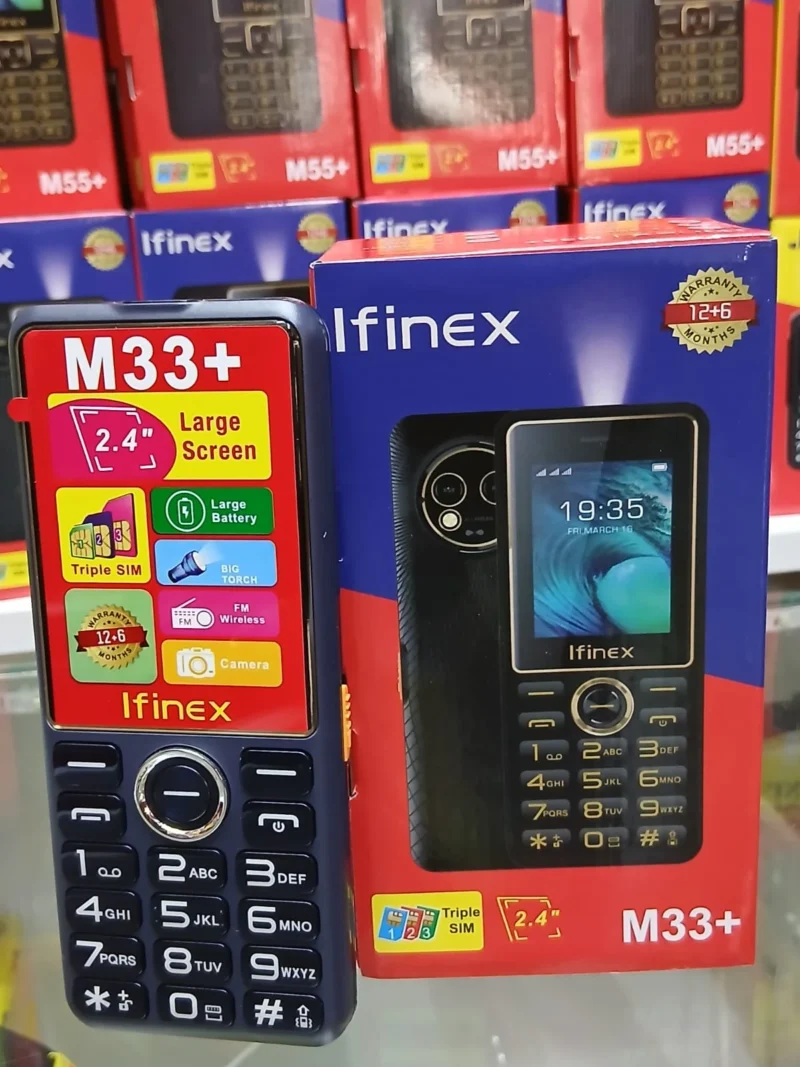 Ifinex M33+ Triple-SIM Feature Phone