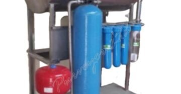 FRESH WATER PLANT WITH STAINLESS STEEL HOLDING TANK & FILLING LINE UF 1000L/ HR
