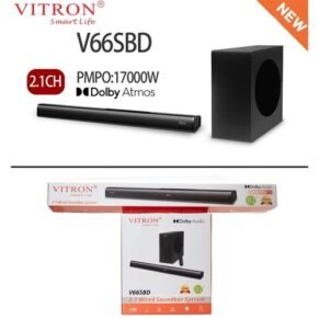 Vitron V66SBD Soundbar with Bluetooth, Optical, AUX, USB & SD Card | Buy in Kenya – Overtech