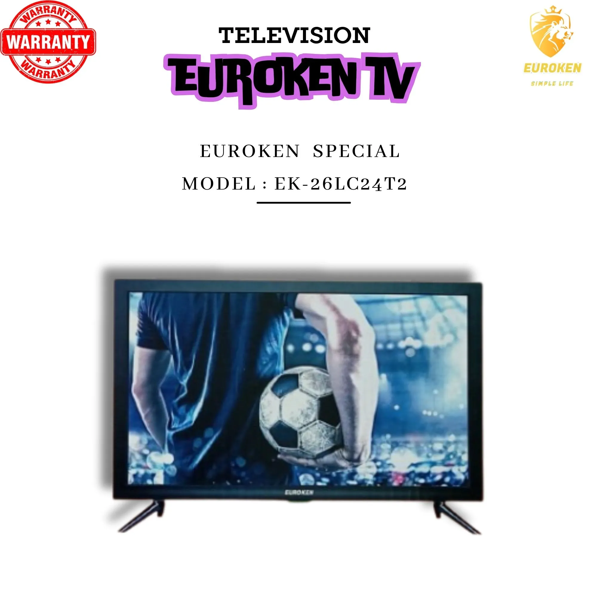 Euroken 26 inches Digital TV