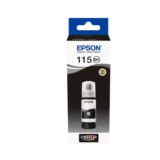 Epson 115 EcoTank Pigment Black Ink Bottle – 70 ml Claria ET Premium (C13T07C14A)