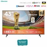 Hisense 43A6QKEN 4K UHD Smart TV