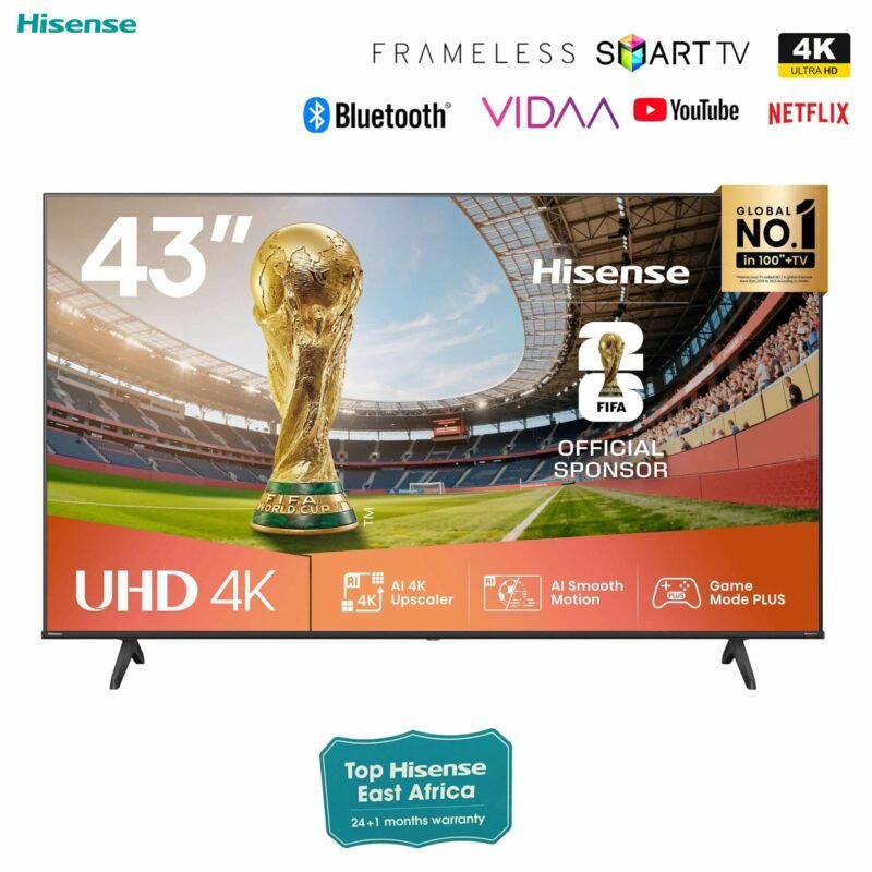 Hisense 43A6QKEN 4K UHD Smart TV