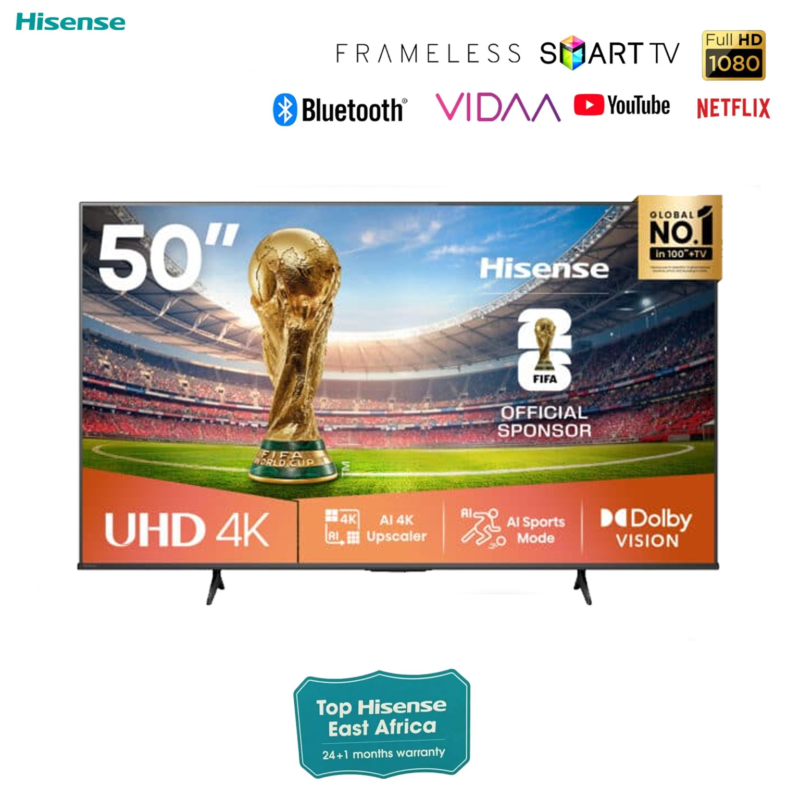 Hisense 50A6QKEN 50 inch 4K UHD TV