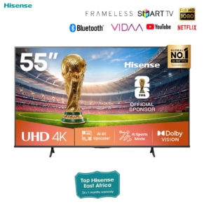 Hisense 55A6QKEN 4K UHD Smart TV Frameless