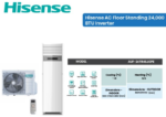 Hisense AUF-24TR4SJCPE 24000BTU Air Conditioner Floor Standing Inverter