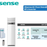 Hisense AUF-24TR4SJCPE 24000BTU Air Conditioner Floor Standing Inverter