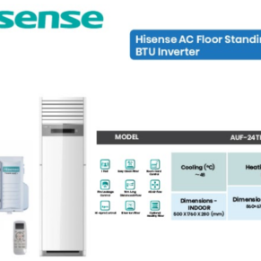 Hisense AUF-24TR4SJCPE 24000BTU Air Conditioner Floor Standing Inverter