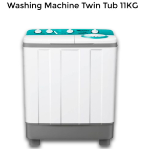 Hisense WSRB113W 11kg Twin Tub Washing Machine
