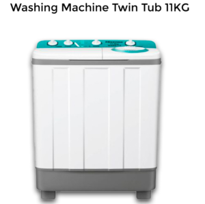 Hisense WSRB113W 11kg Twin Tub Washing Machine