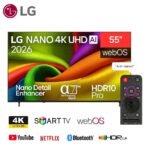 LG 55NU840B6LA 55 inch NANO 4K TV 2026 LG 55NU840B6LA 55 inch NANO 4K TV 2026