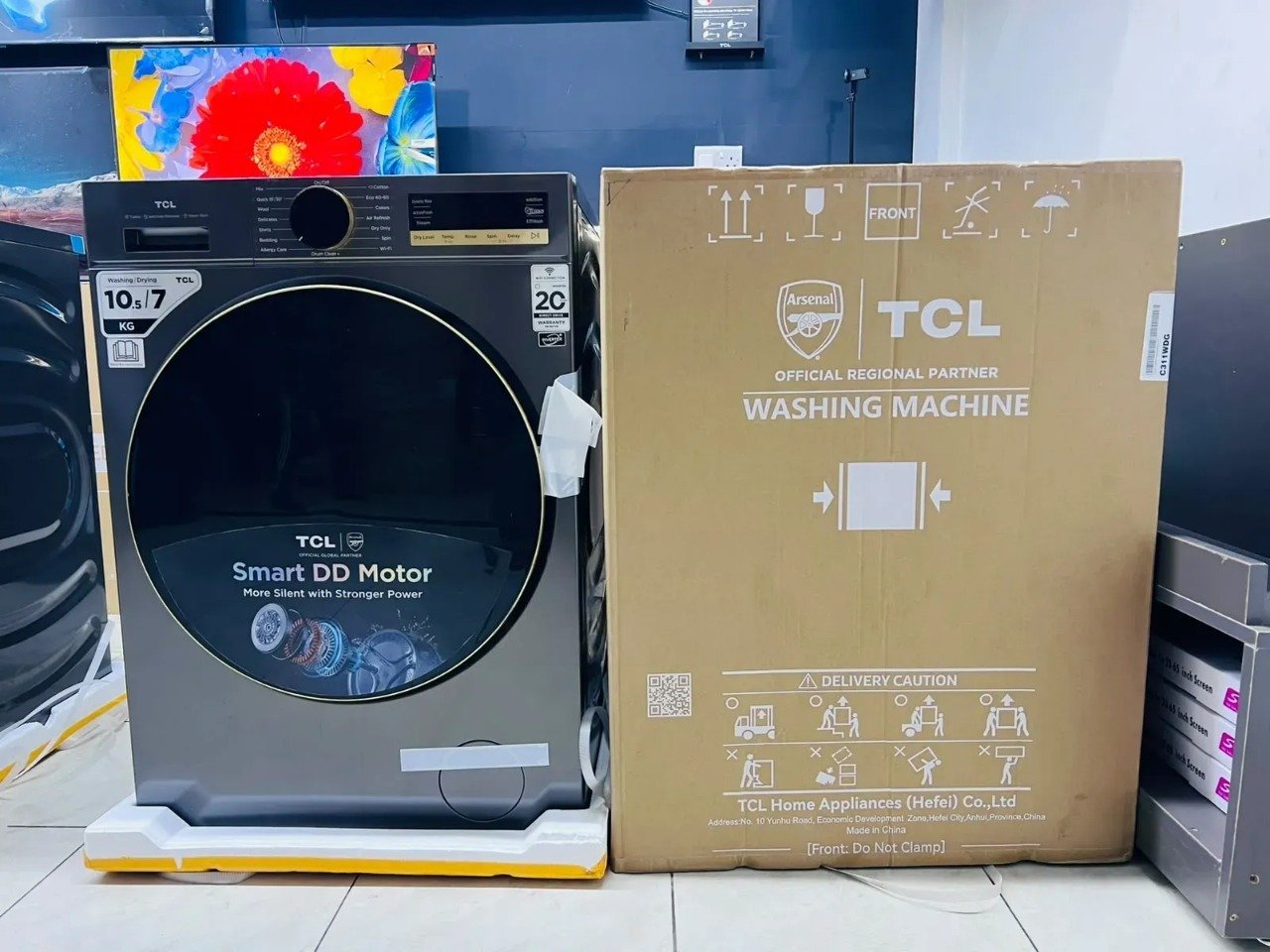 TCL C311WDG 10.5/7kg WIFI Washing Machine (Wash & Dry)