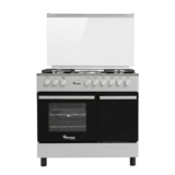 Ramtons Cooker 90X60Cm 4G+2E 90X60 Silver RC/396