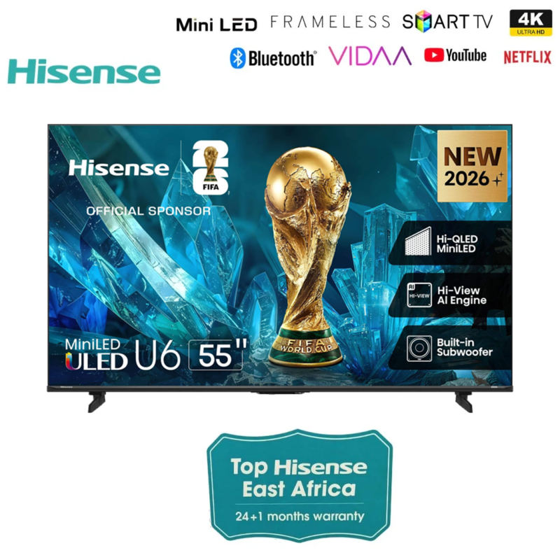 Hisense 55U6SKEN 55-inch ULED Mini-LED 4K Smart TV