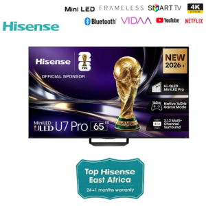 Hisense 65U7SKEN 65 Inch ULED Mini-LED 4K 144Hz Smart TV