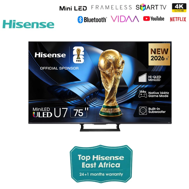 Hisense 75U7SKEN 75 Inch ULED Mini-LED TV Hisense 75U7SKEN 75 Inch ULED Mini-LED TV