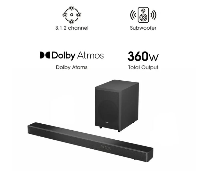 Hisense AX3120G 360W Soundbar