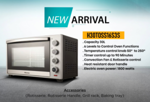 Hisense H30TOSS16S3S 30L Microwave Oven